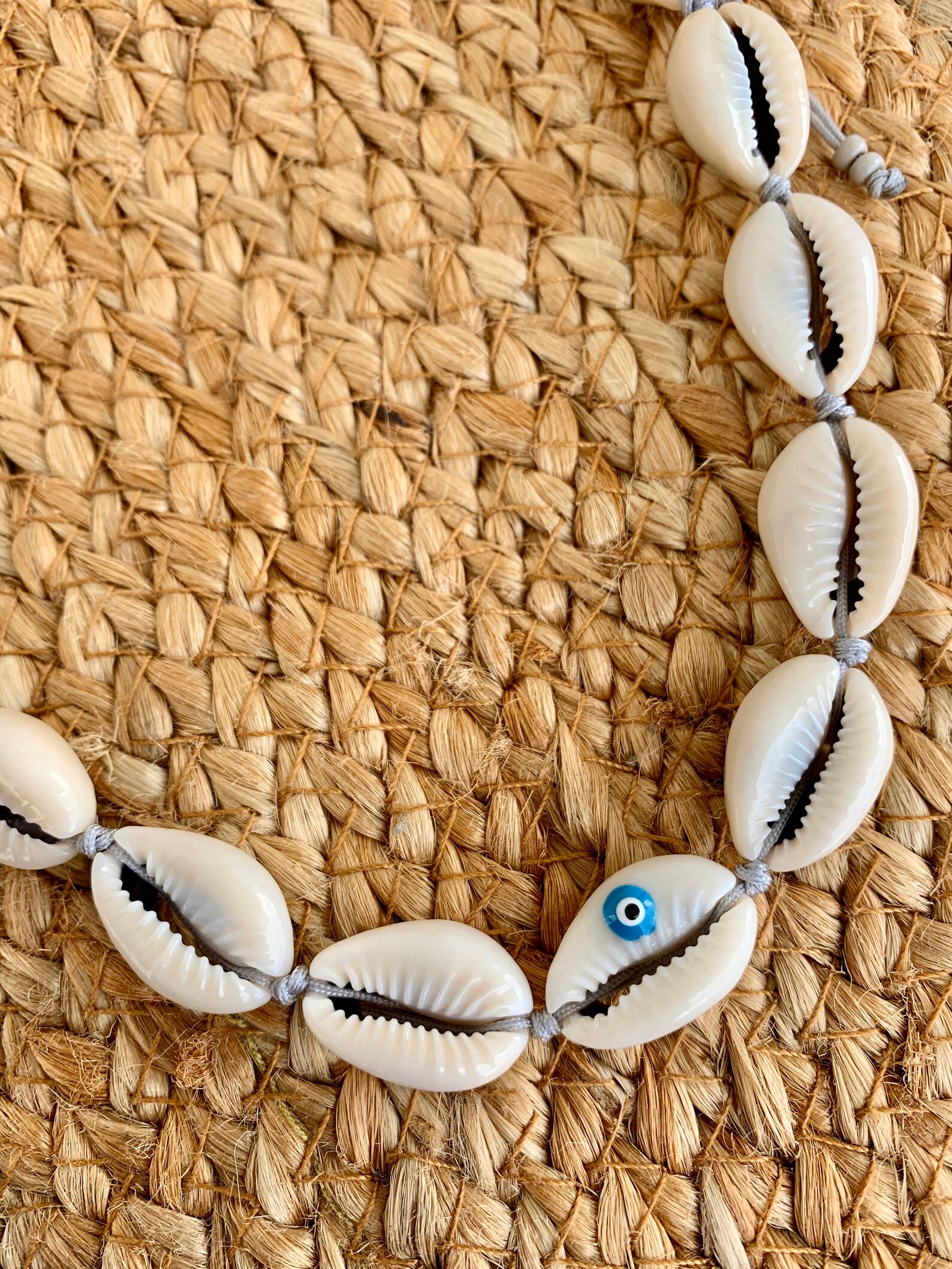 Cowrie Shell Choker Cowry Shell Necklace Shell with evil Etsy