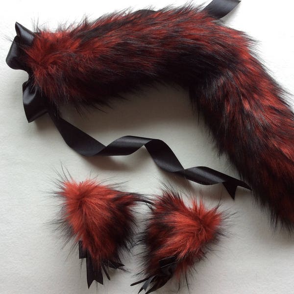 Embers Kitten Play Set Tail & Ears