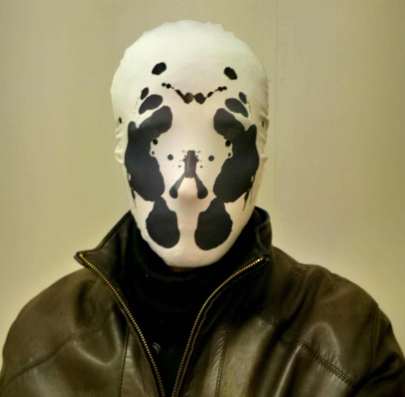 Rorschach Watchmen Parody Full Head Mask Halloween Etsy