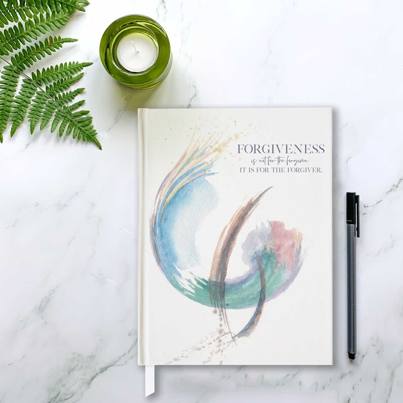 Forgiveness is for the Forgiver Hardbound Journal. Gratitude Journal. Thoughtful Gifts. Manifestation Meditation journal. Dream Writer gift. image 2