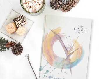 I Allow Grace Hardbound Journal. Gratitude Journal. Thoughtful Gifts. Manifestation Meditation journal. Dreamer journal gift. Writer gift.