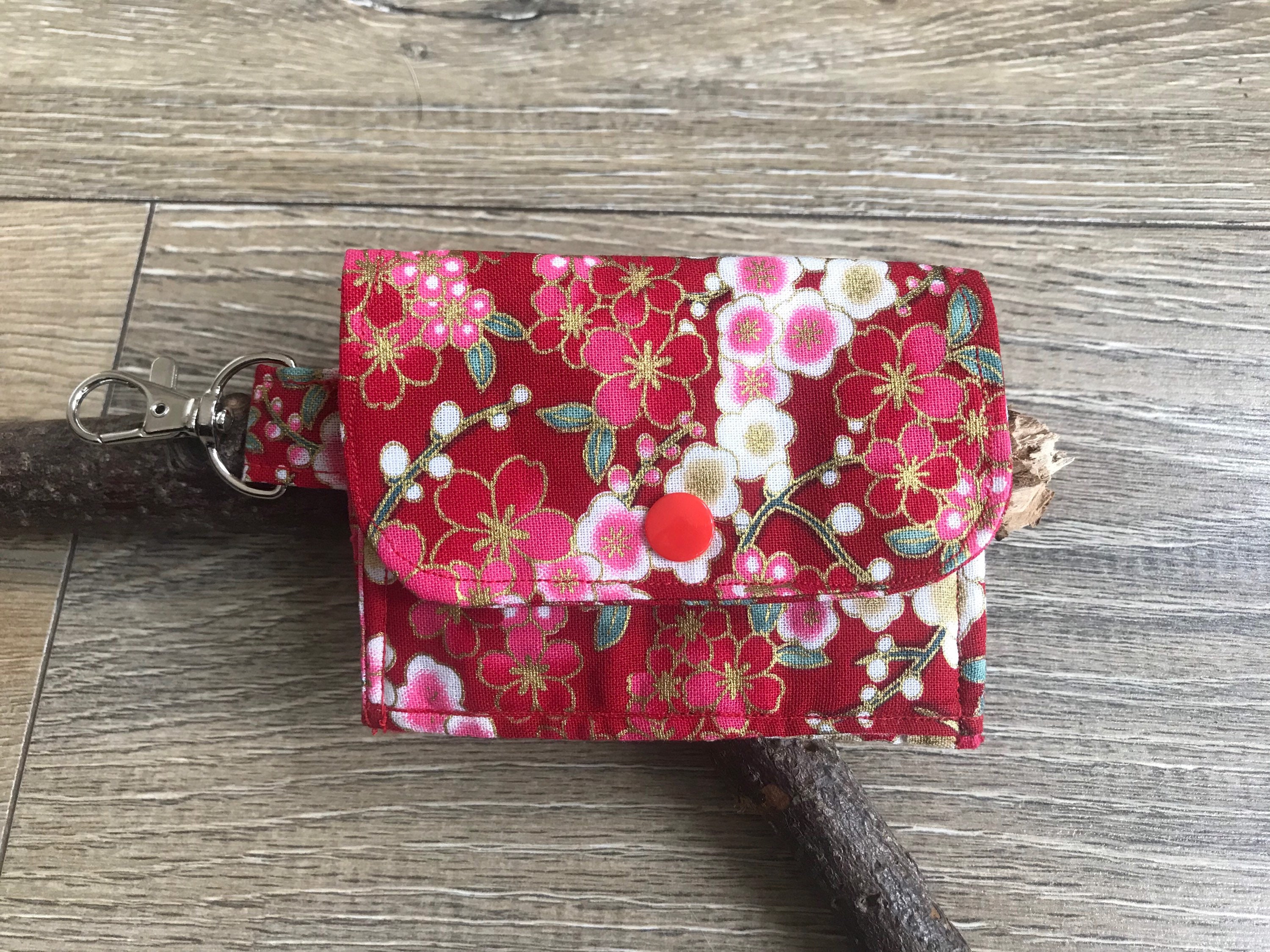 Cherry Blossom Pink Crochet Coin Purse/wallet Handmade -  Canada