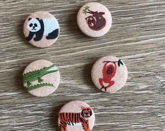 Tiermagnet, Tierpin, Tierabzeichen, Koalaabzeichen, Kängurumagnet, Crackerfüller, Adventskalenderfüller, Strumpffüller