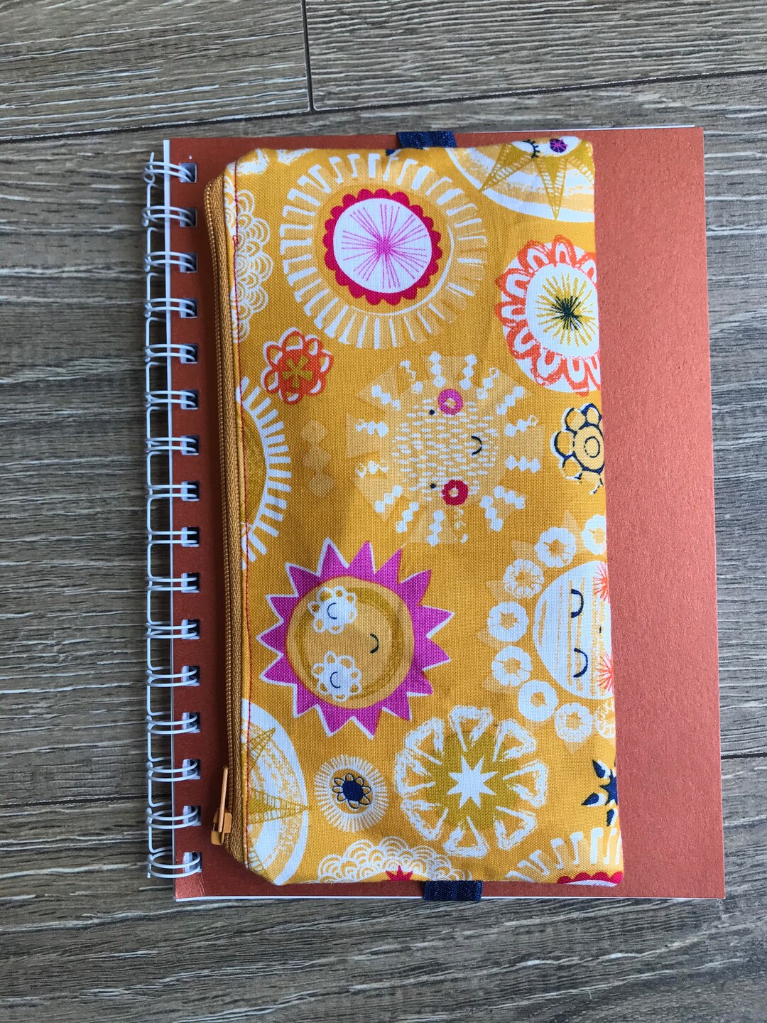 Sun Pencil Case Notebook Pencil Case Sun Gift Penguin Etsy