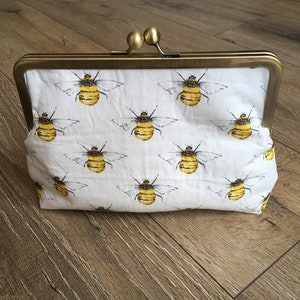 Biene, Biene-Clutch-Tasche, Abendtasche Biene, Biene Druck, Biene Geschenk, Kuss Prise Clutch, Biene Zubehör