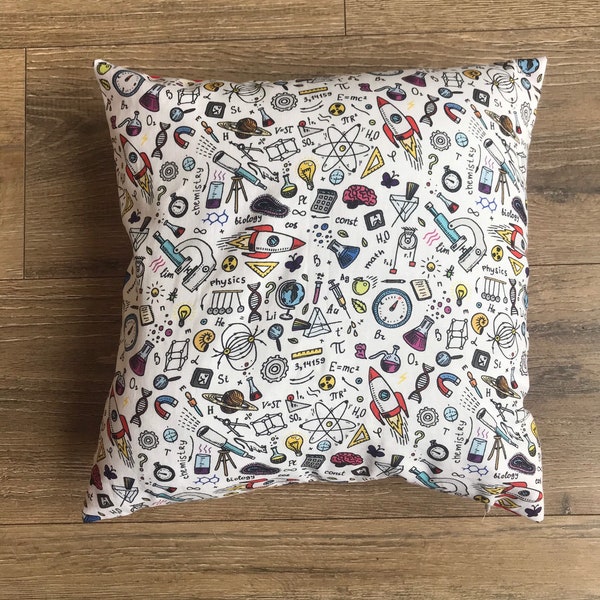 Science Pillow Etsy