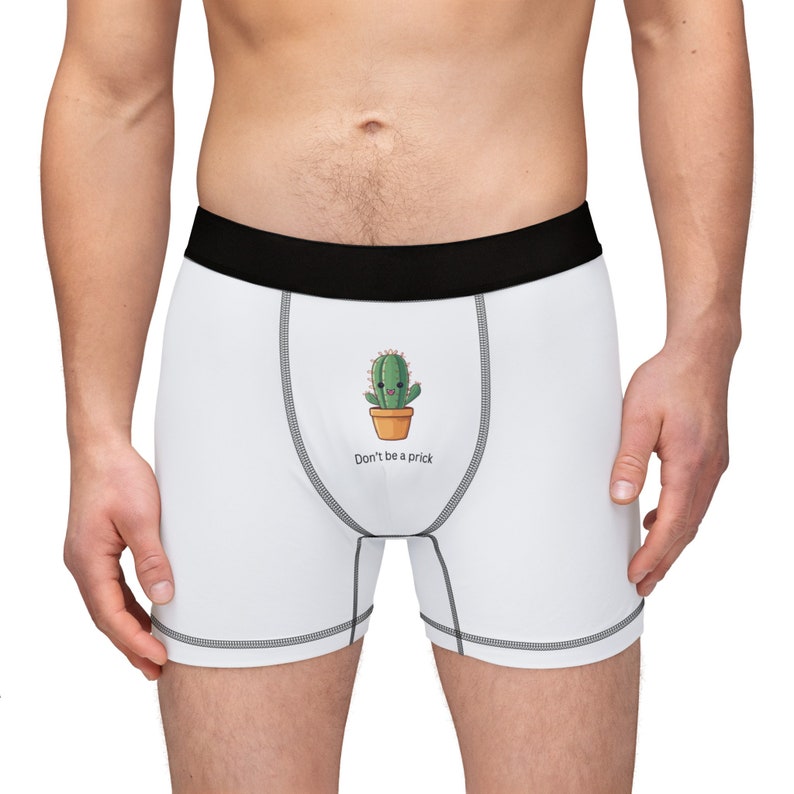 Funny Cactus Men's Boxers image 4