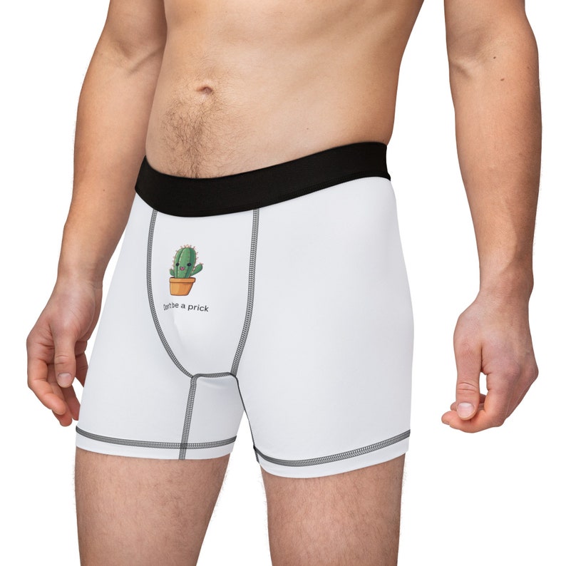 Funny Cactus Men's Boxers image 5