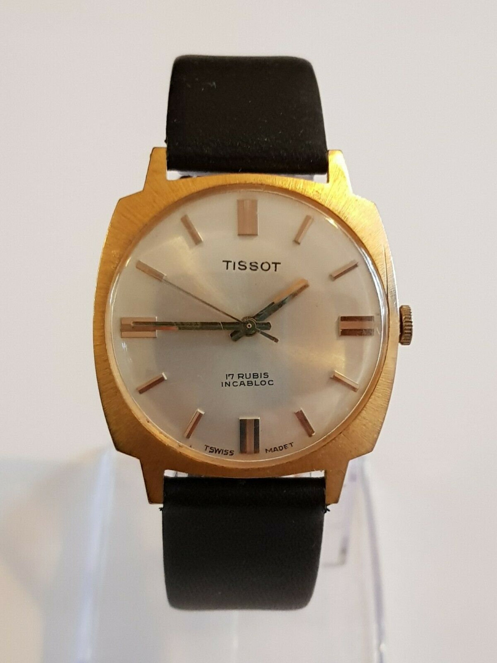 Vintage Tissot 17 Rubis Incabloc Mens Mechanical Watch - Etsy New Zealand