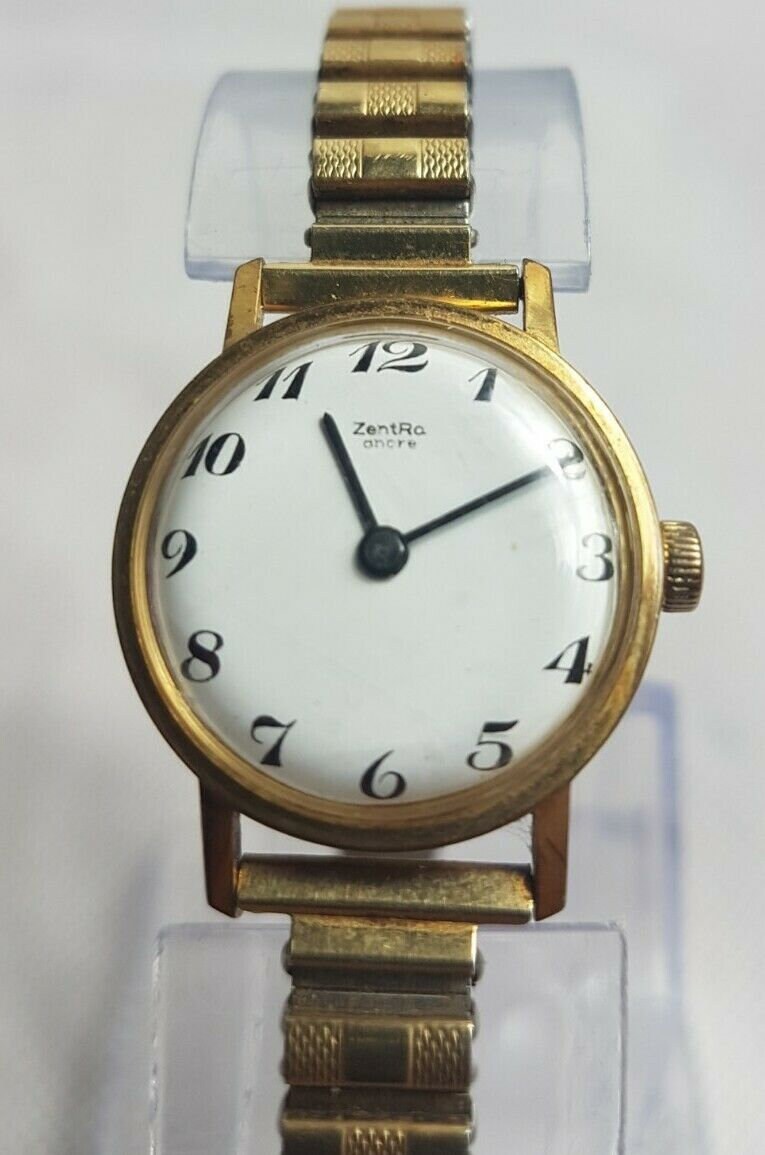 Vintage Zentra Ancre Womens mechanisch horloge | Etsy België