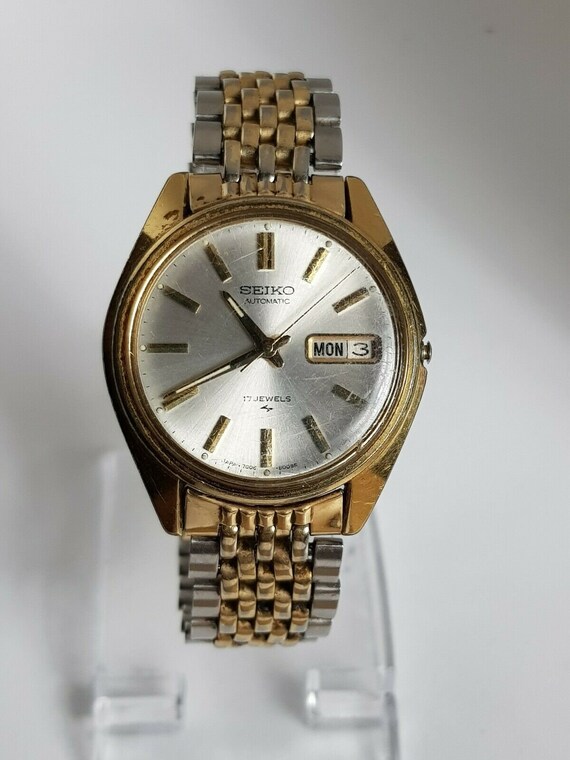 Vintage Mens Seiko Automatic 17 Jewels Watch | Etsy Hong Kong