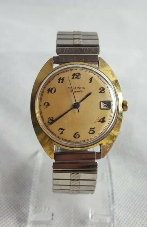 Vintage Sekonda Mens 17 Jewels Mechanical Watch.