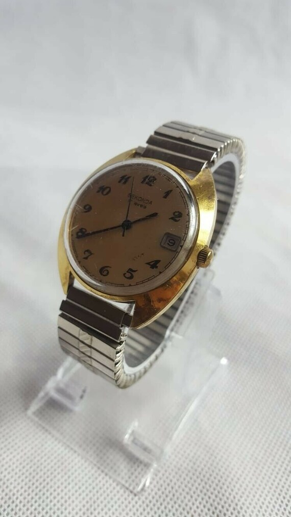 Vintage Sekonda Mens 17 Jewels Mechanical Watch. - image 4