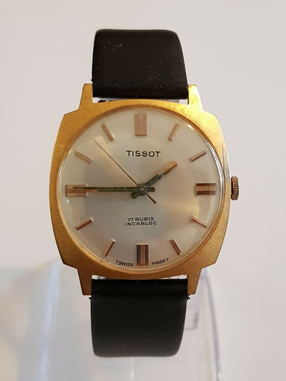 Monica Mal funcionamiento sala Vintage Tissot 17 Rubis Incabloc hombres reloj mecánico - Etsy México Monica Mal funcionamiento sala Vintage Tissot 17 Rubis Incabloc hombres reloj mecánico - Etsy México
