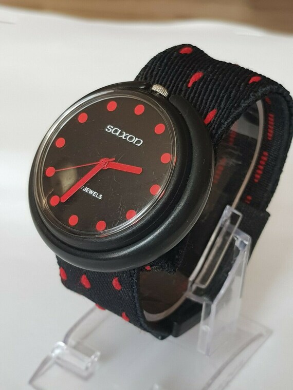 Vintage Saxon Unisex 17 Juwelen Mechanisch Horloge. Etsy Belgie