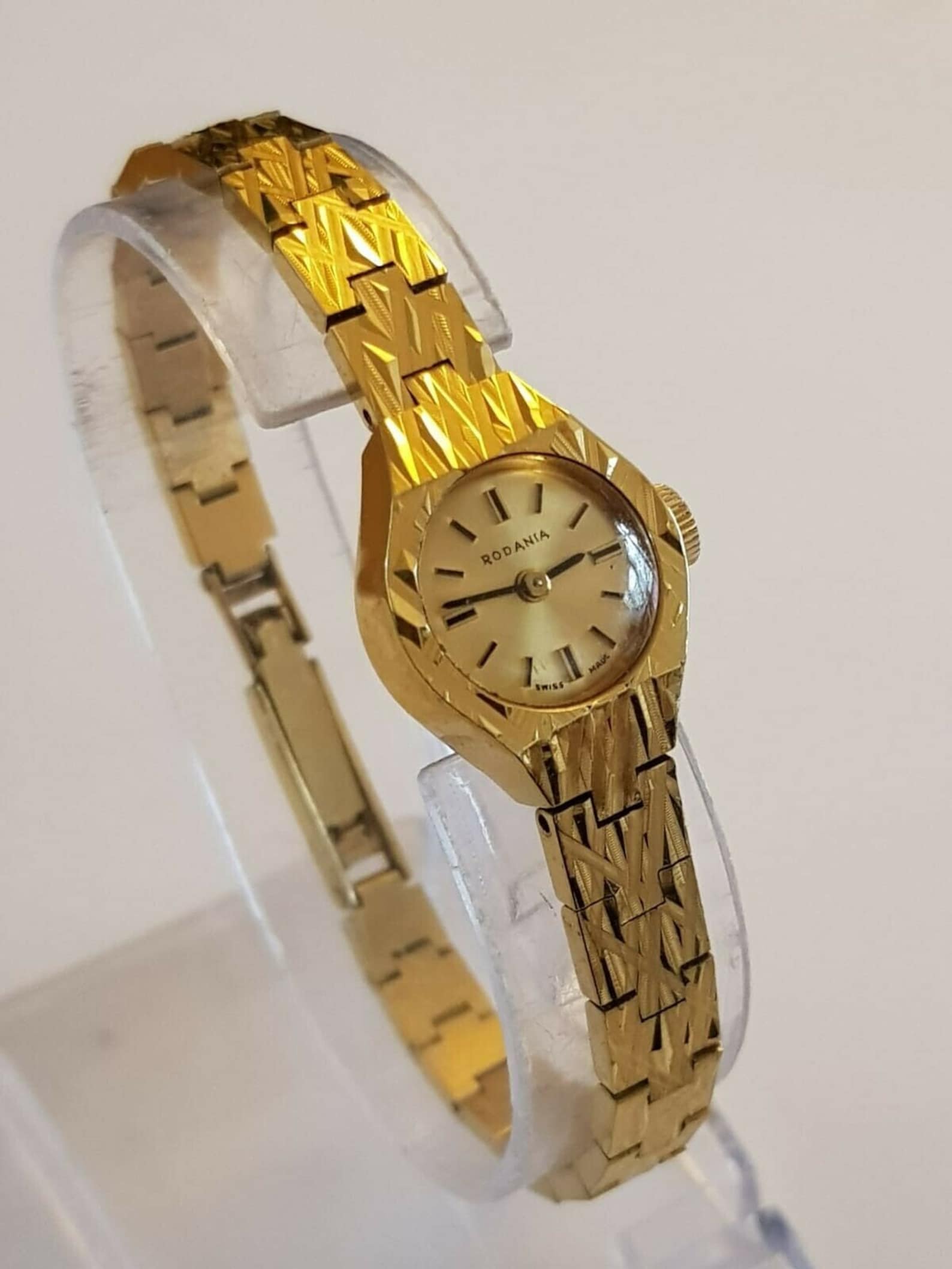 Vintage Rodania Ladies Mechanical Watch Etsy France