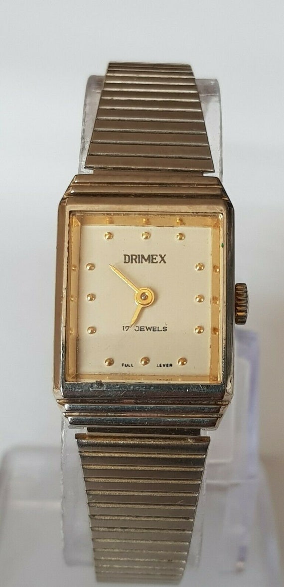 Vintage Drimex 17 Jewels Mechanical Ladies Watch Work… - Gem