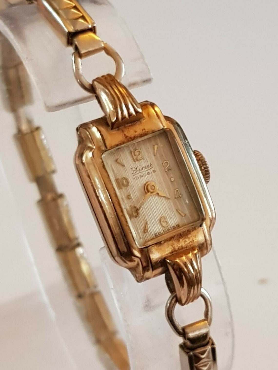 Vintage Blumus 10 Rubis Rolled Gold Ladies Mechanical Watch - Etsy