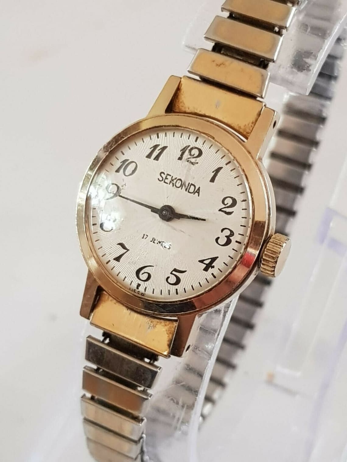 Vintage Sekonda 17 Jewels Ladies Mechanical Watch Working Etsy