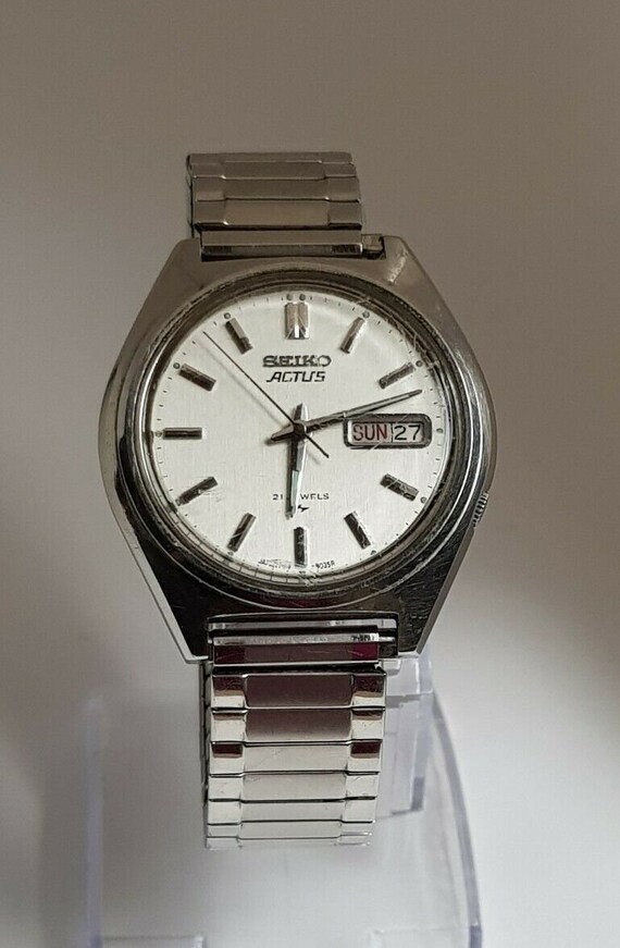 Buy Beautiful Vintage Seiko Actus 21 Jewels Mens Automatic Watch. Online in  India - Etsy