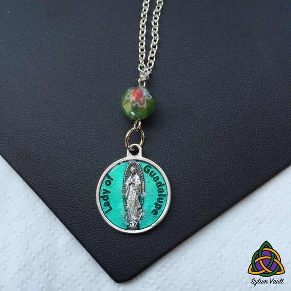 Our Lady Of Guadalupe Enshrined Image Necklace