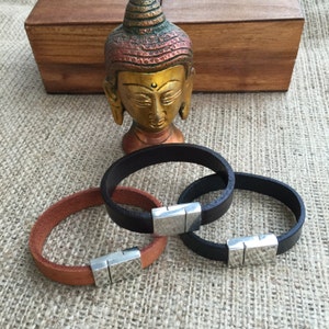 Unisex Genuine Leather Bracelet, Mens Leather Bracelet, Leather Bracelet for Women, Leather Bracelet Mens, Unisex Bracelet, Boho Chic