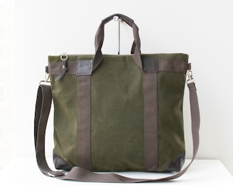 Green Canvas Bag,Green Handbag,Canvas Crossbody,Green Crossbody Bag,Leather Crossbody,Leather Handbag,Dark Brown Bag,Brown Leather Bag