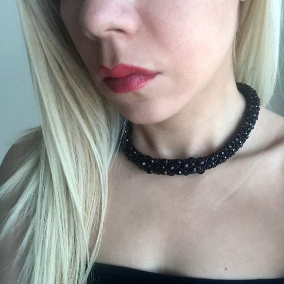 Swarovski crystal rope necklace hot sale
