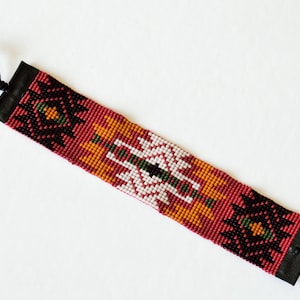 Seed Bead Bracelet,Beaded Bracelet,Bead Loom Bracelet,Miyuki Bead Bracelet,Aztec Bracelet,Beadwork Bracelet,Ethnic Bracelet,Boho Bracelet