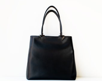 Black Leather Bag,Black Leather Tote,Leather Tote,Leather Shoulder Bag,Black Leather Purse,Leather Tote,Leather Handbag,Black Shoulder Bag