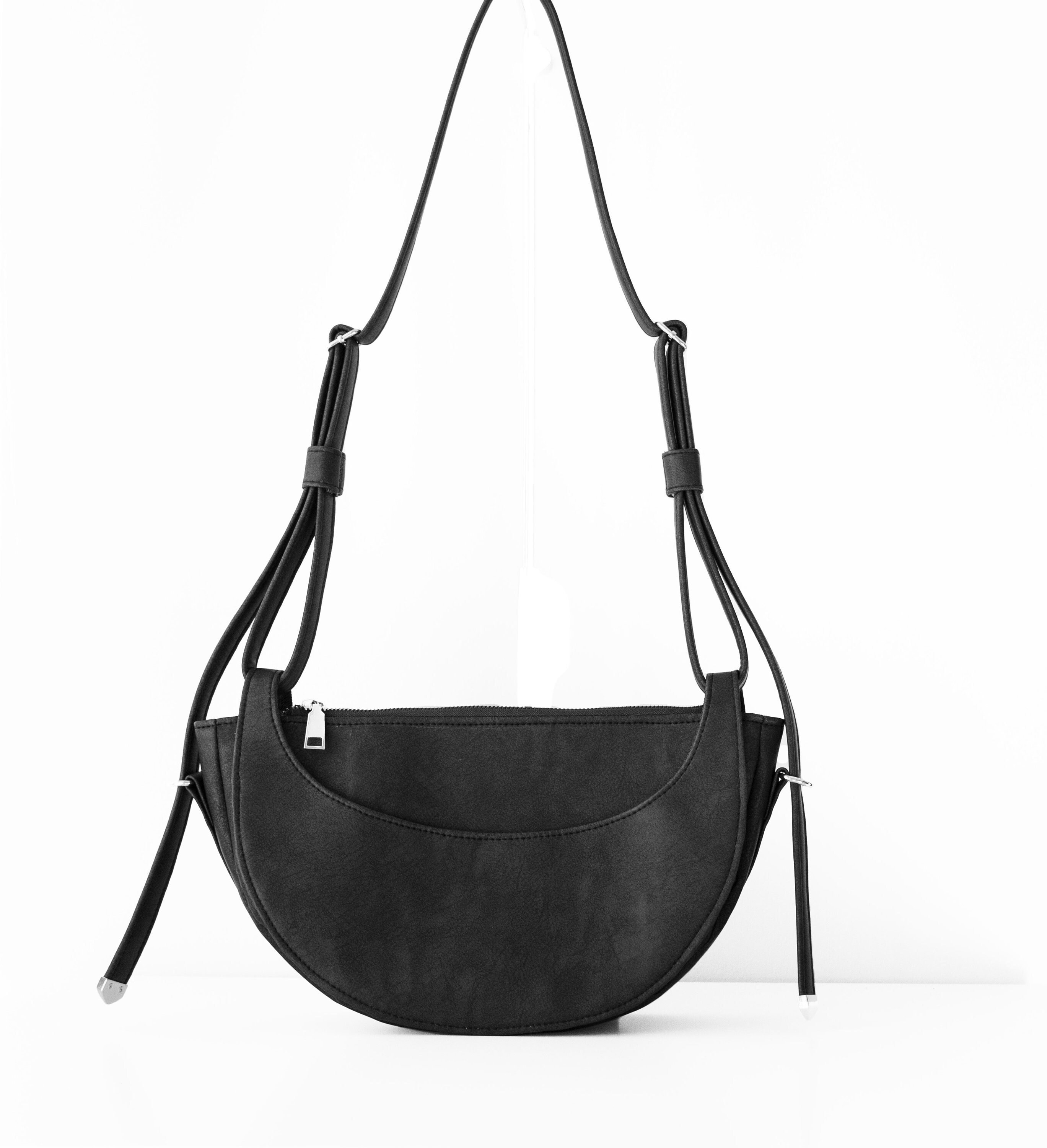 Half Moon Leather Bag — Tree Fairfax