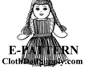 E-Pattern – Ozark Annie Sock Doll Sewing Pattern #EP 917