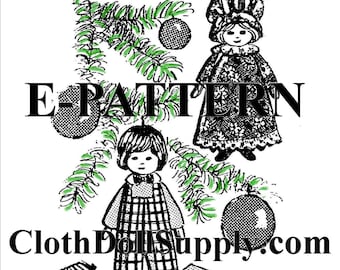 E-Pattern – Patrón de costura de mini muñecas #EP 735