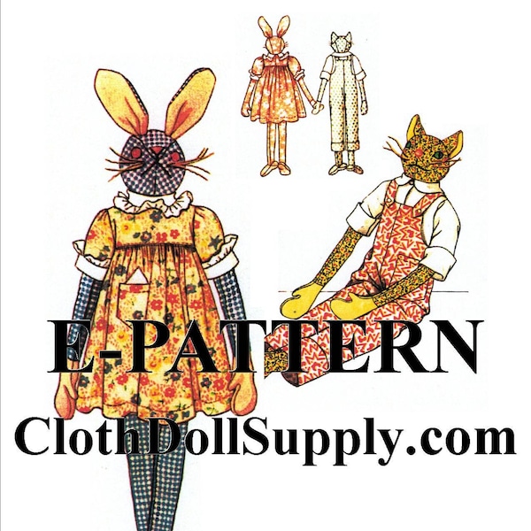 Cloth Rabbit Pattern - Etsy