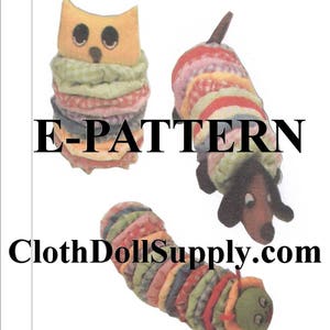 E-Pattern – Yo Yo Animals Sewing Pattern #EP 110