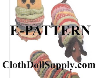 E-Pattern – Yo Yo Animals Sewing Pattern #EP 110