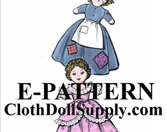 E-Pattern – Cinderella Upside Down Doll Sewing Pattern #EP 2437