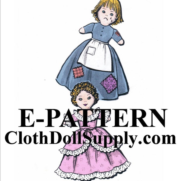 E-Pattern – Cinderella Upside Down Doll Sewing Pattern #EP 2437