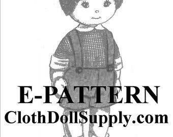 E-Pattern – Twelve Inch Boy Doll Sewing Pattern #EP 646