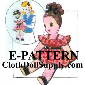 E-Pattern Patron de couture Glamorous Rag Doll EP 2463 image 2