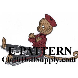 E-Pattern – Pepito the Monkey Doll Sewing Pattern #EP-PTM