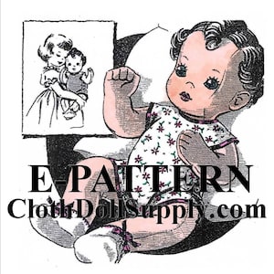 E-Pattern – Bonnie Baby Doll Sewing Pattern #EP 2999