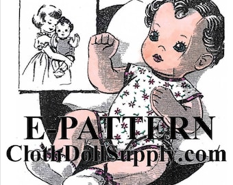 E-Pattern – Bonnie Baby Doll Sewing Pattern #EP 2999