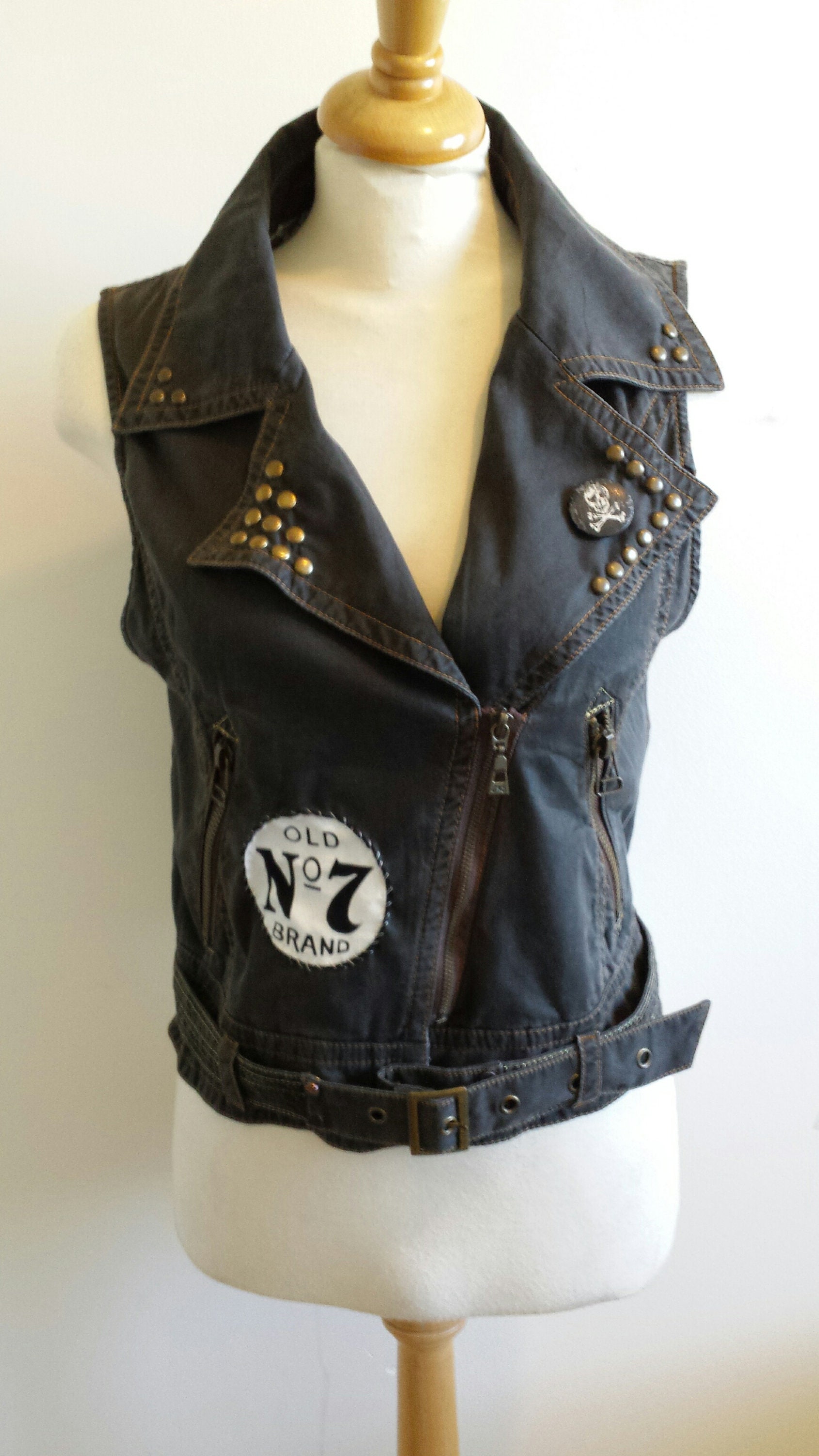 Jack Daniels Custom Vest Etsy
