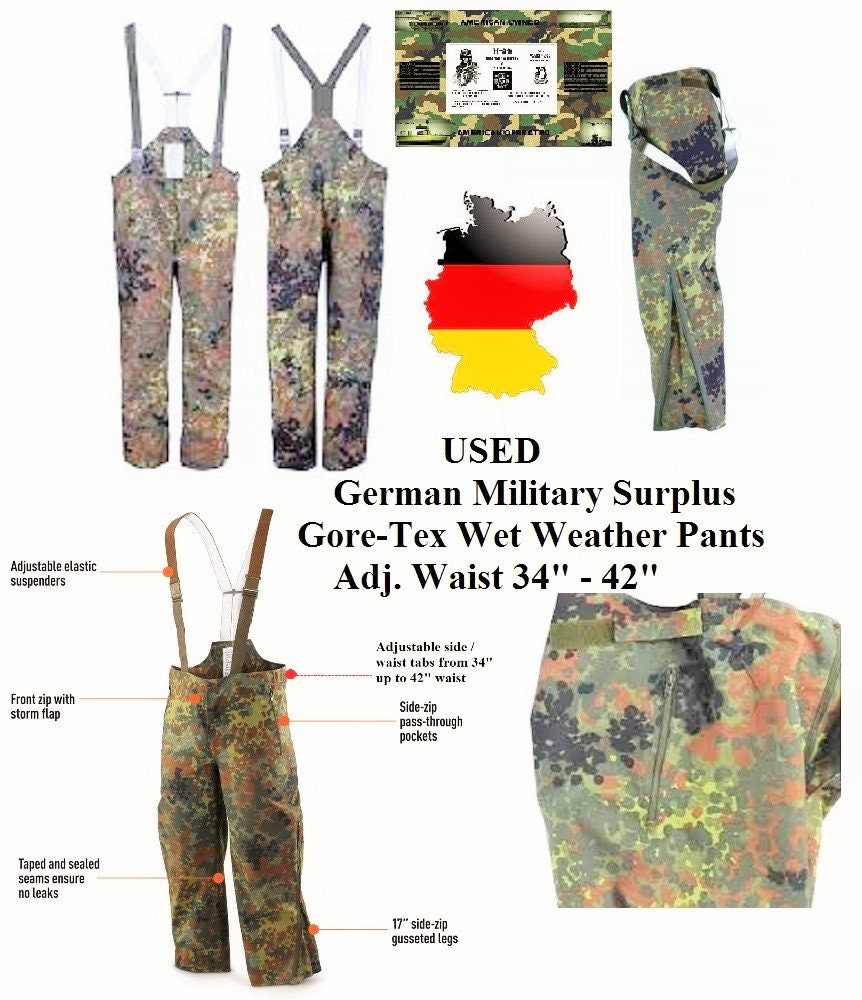 German Military Pants - Etsy
