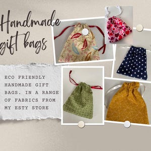 Reusable gift bags