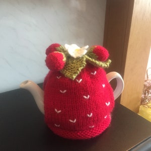 Small Strawberry Tea Cosy.