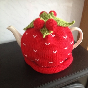 Strawberry Tea Cosy.