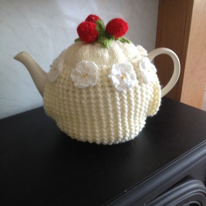 Strawberries and Cream- Tea Cosy.