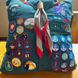 スカウト/ガイド記念クッション（受注生産）